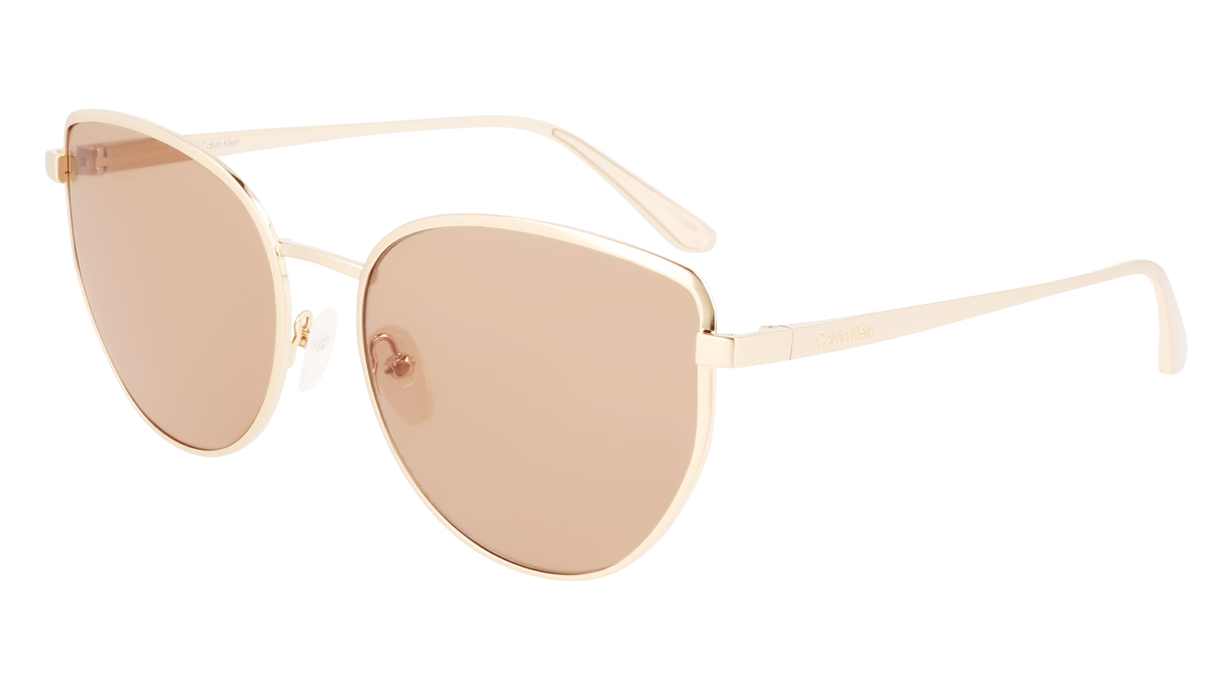 Calvin klein women's aviator sunglasses discount