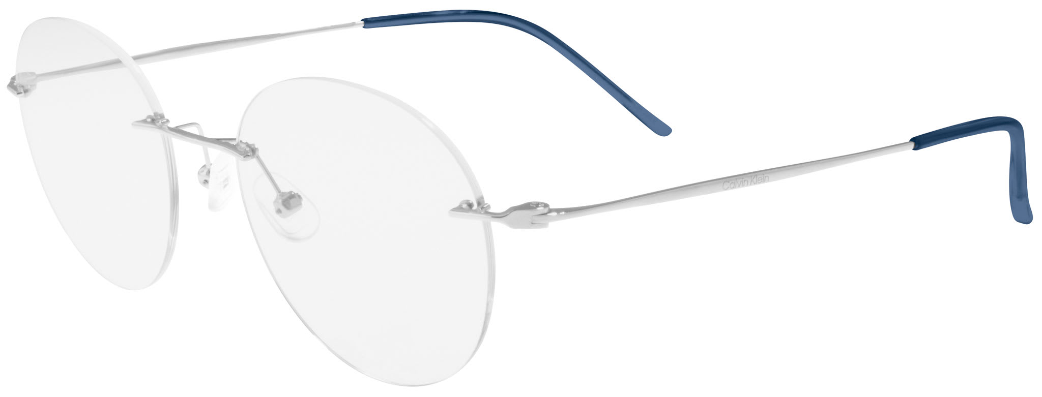 Calvin klein 2025 rimless frames