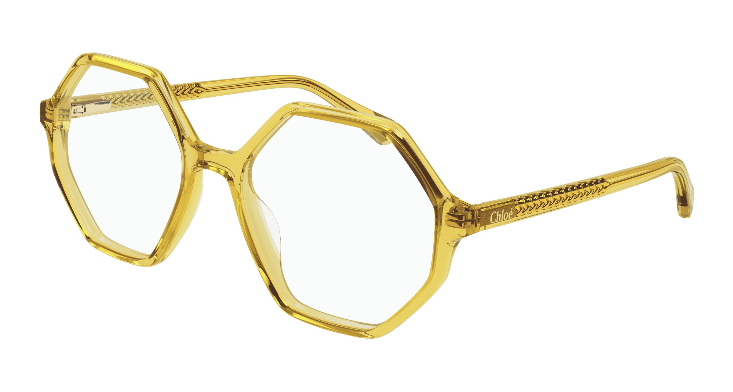Chloe yellow sunglasses clearance