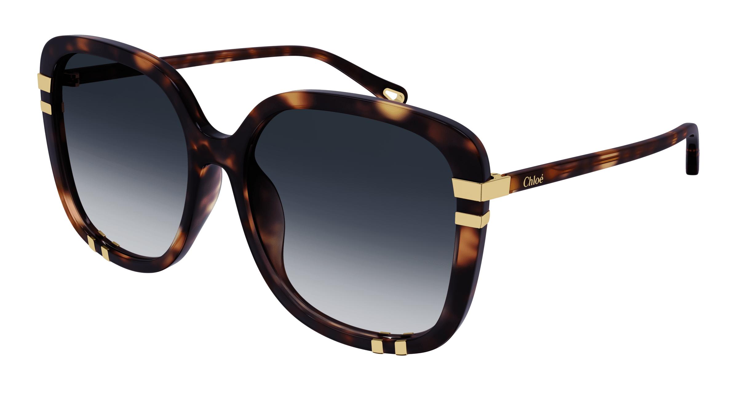 Chloe havana sunglasses clearance