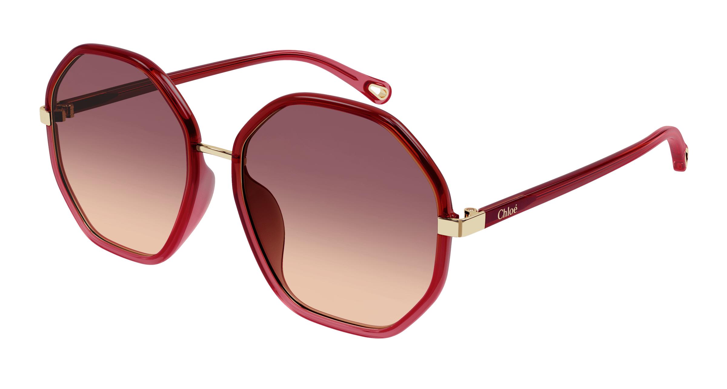 Chloe red sunglasses best sale