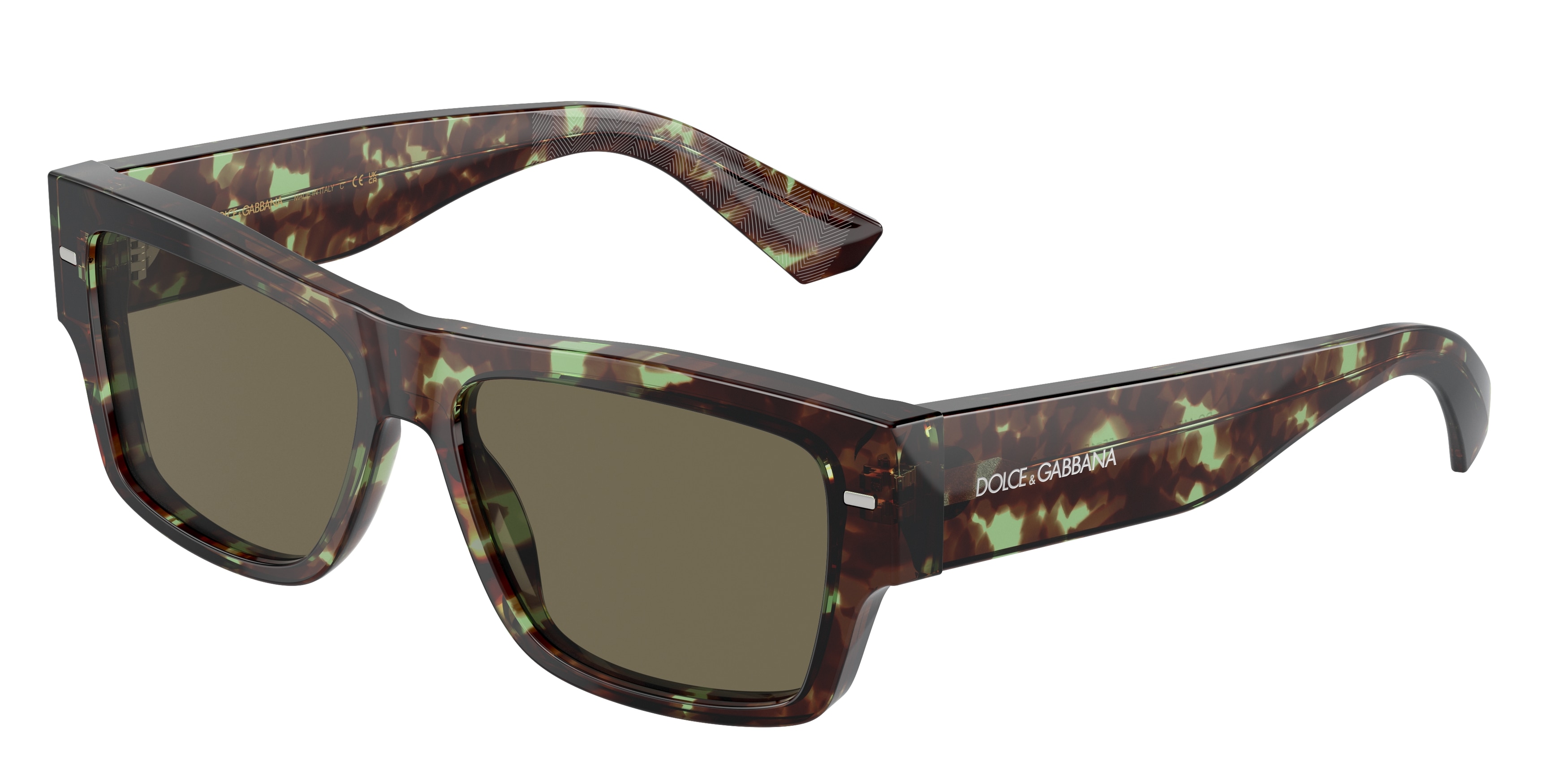 Dolce and gabbana green sunglasses discount