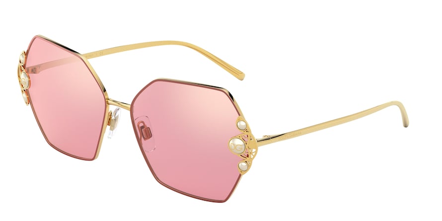 Dolce and gabbana pink glasses hot sale