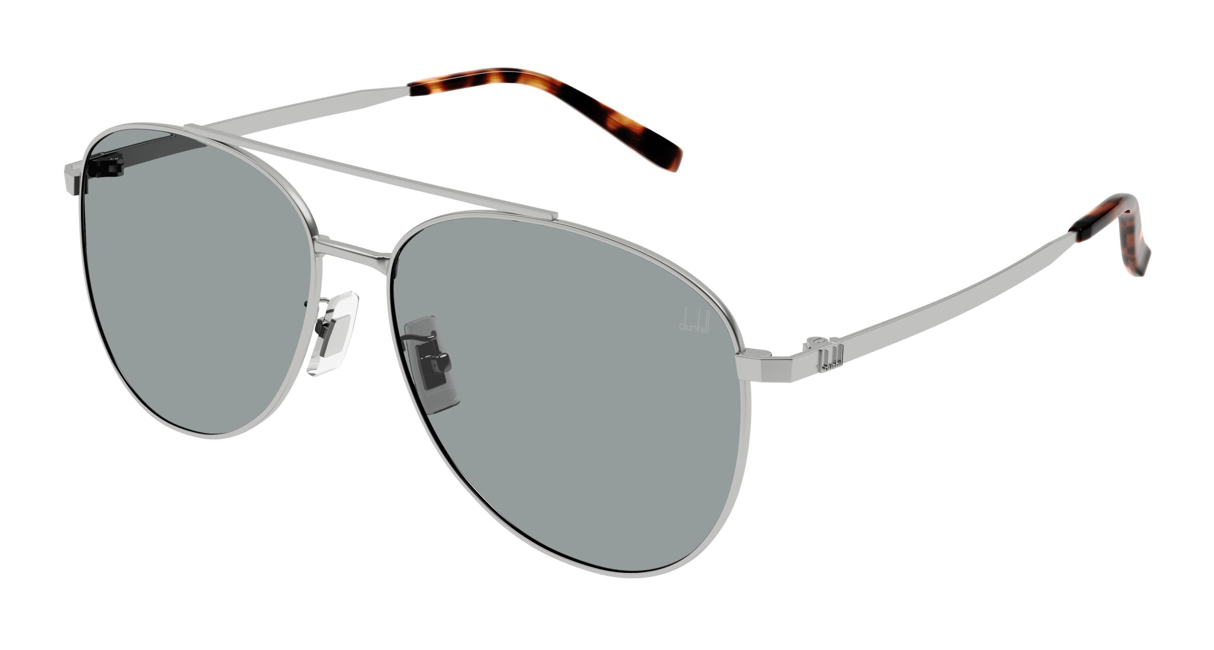Buy Dunhill Du0012s 004 Silver (004) prescription Sunglasses