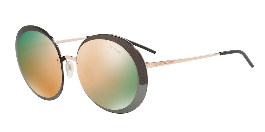 Emporio armani deals round sunglasses