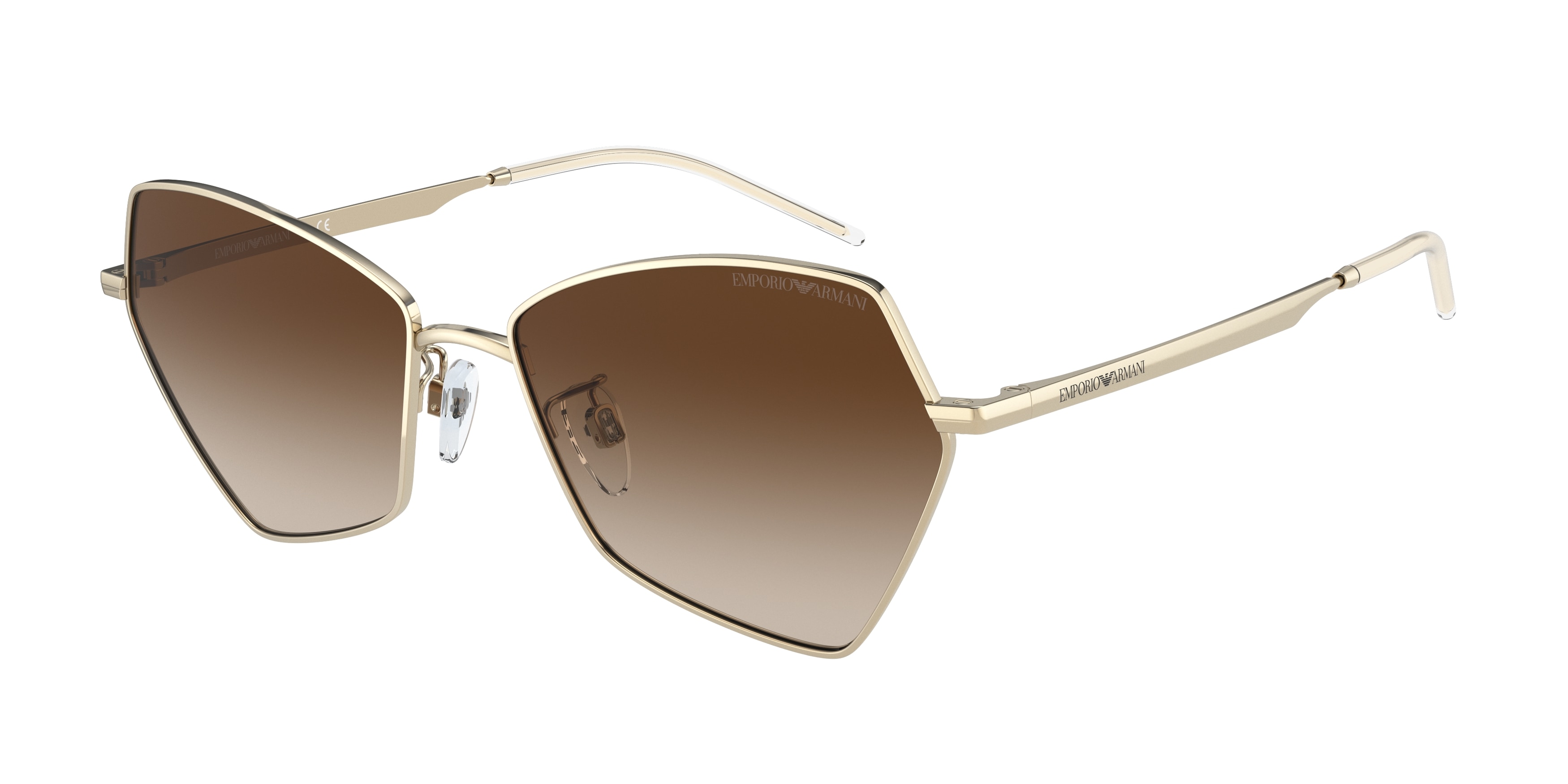 Emporio armani store sunglasses gold