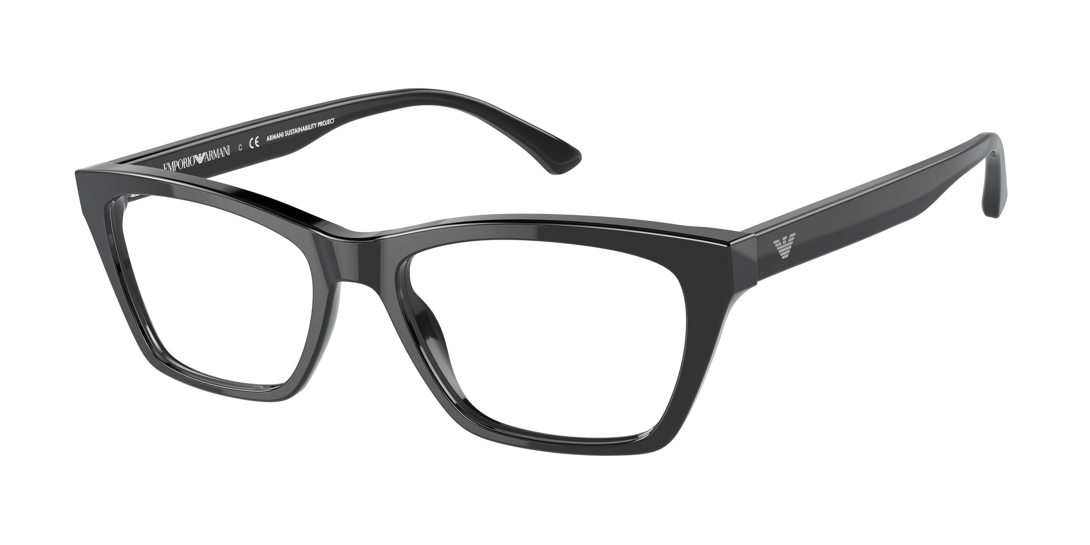 Armani cat eye glasses deals