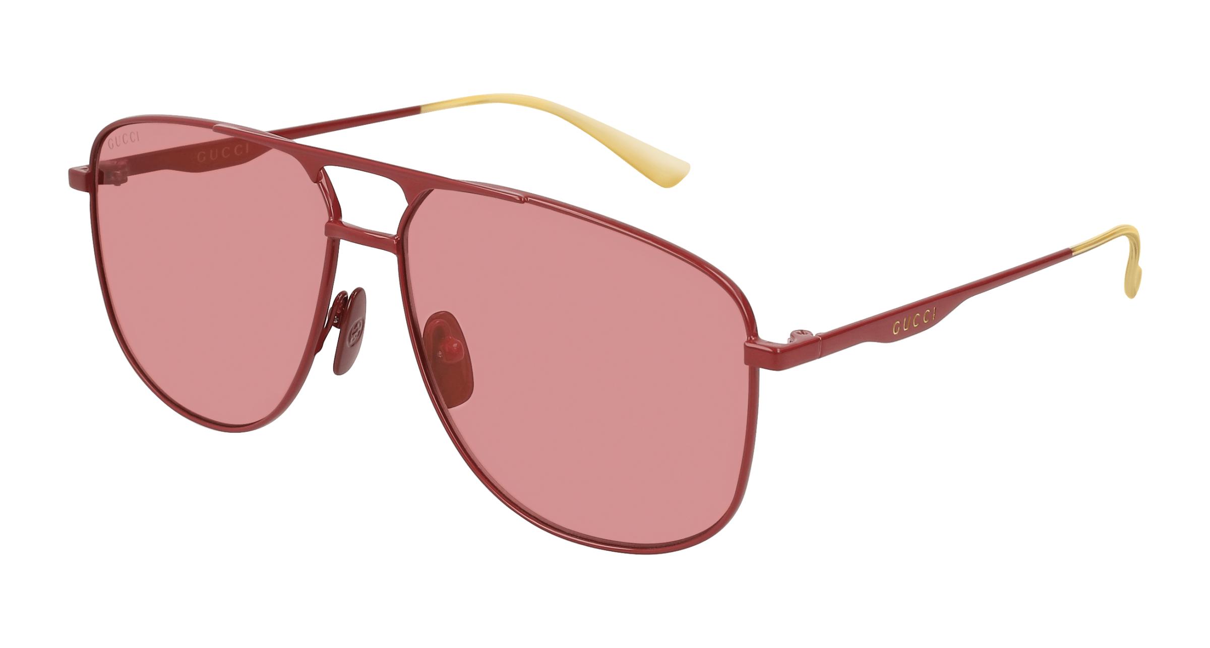 Gucci | Accessories | Gucci Aviator Metal Sunglasses Red Green And Gold |  Poshmark