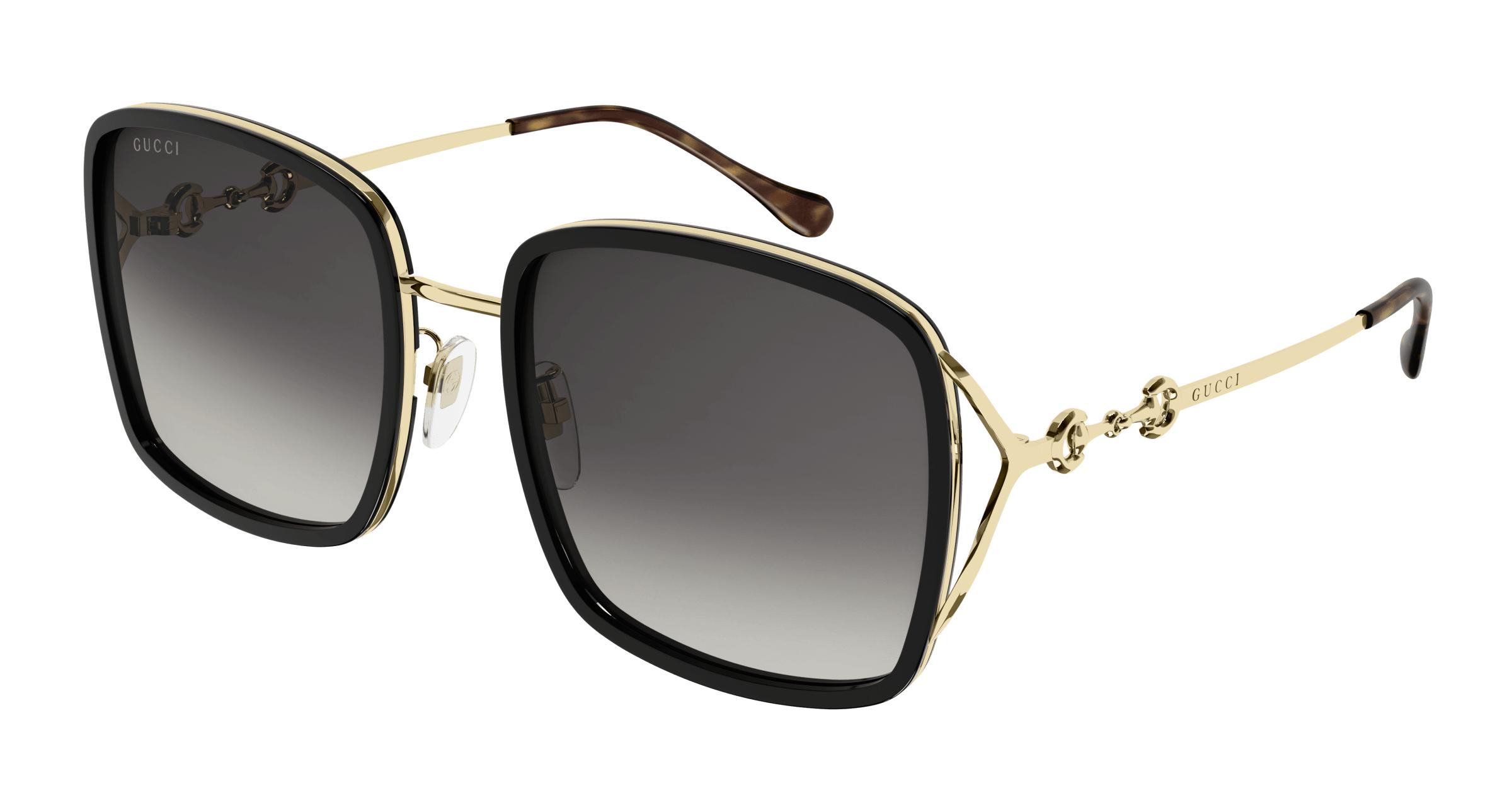 Buy Gucci Gg1016sk 001 Black (001) prescription Sunglasses