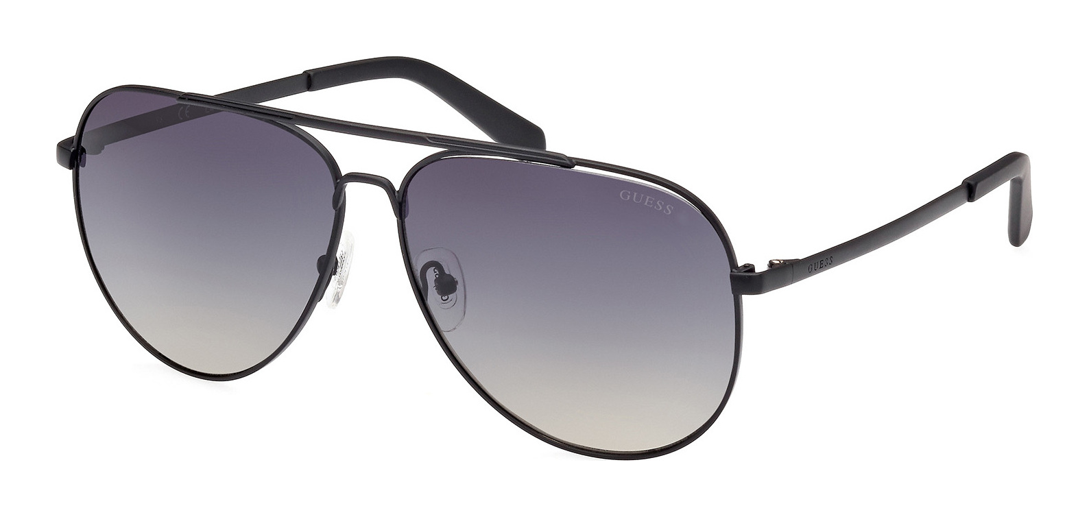 Guess men's aviator sunglasses clearance