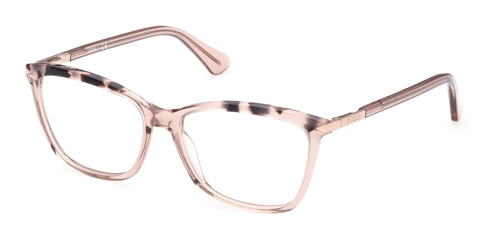 Buy Guess Gu2880 057 Shiny Beige prescription Glasses