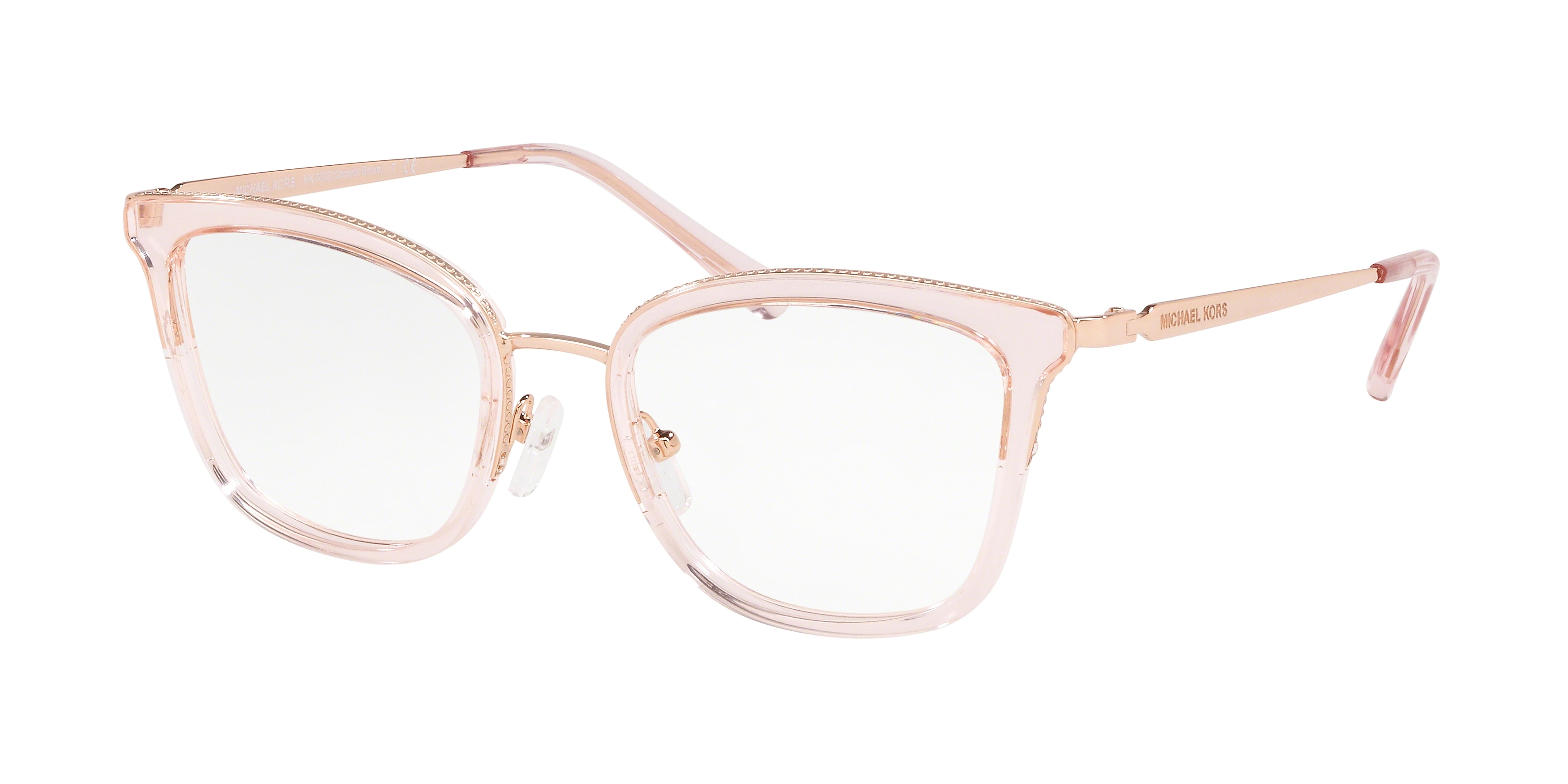 Michael kors outlet clear frame sunglasses