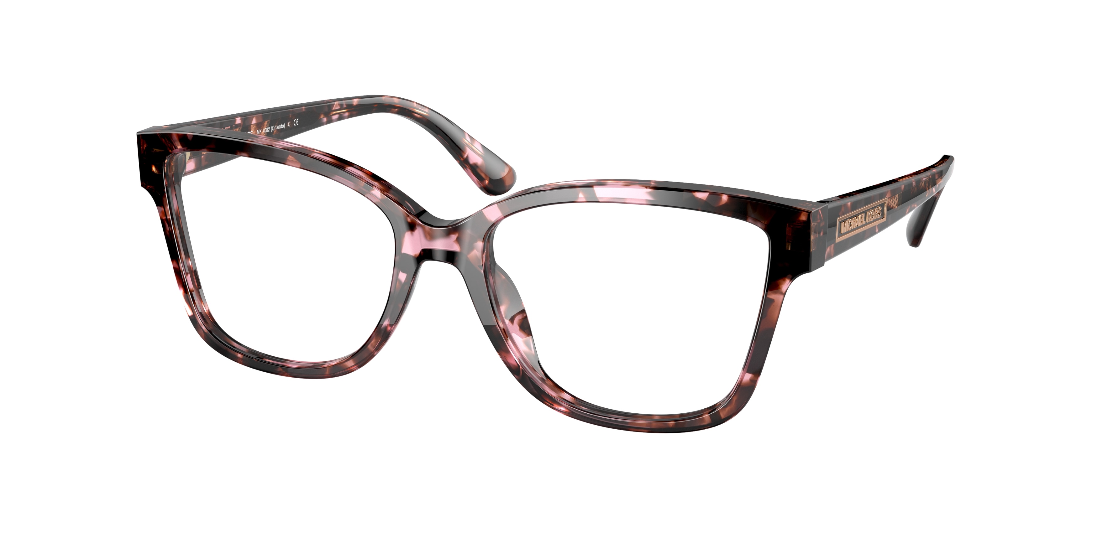 Michael kors hot sale pink tortoise glasses