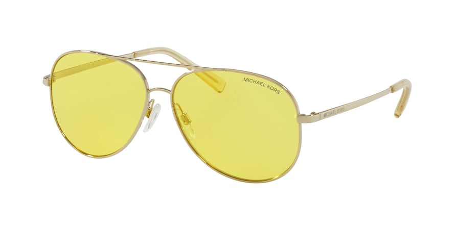 Michael Kors Kendall I 5016 101473 Light Gold Suntan Solid Sunglasses  eBay