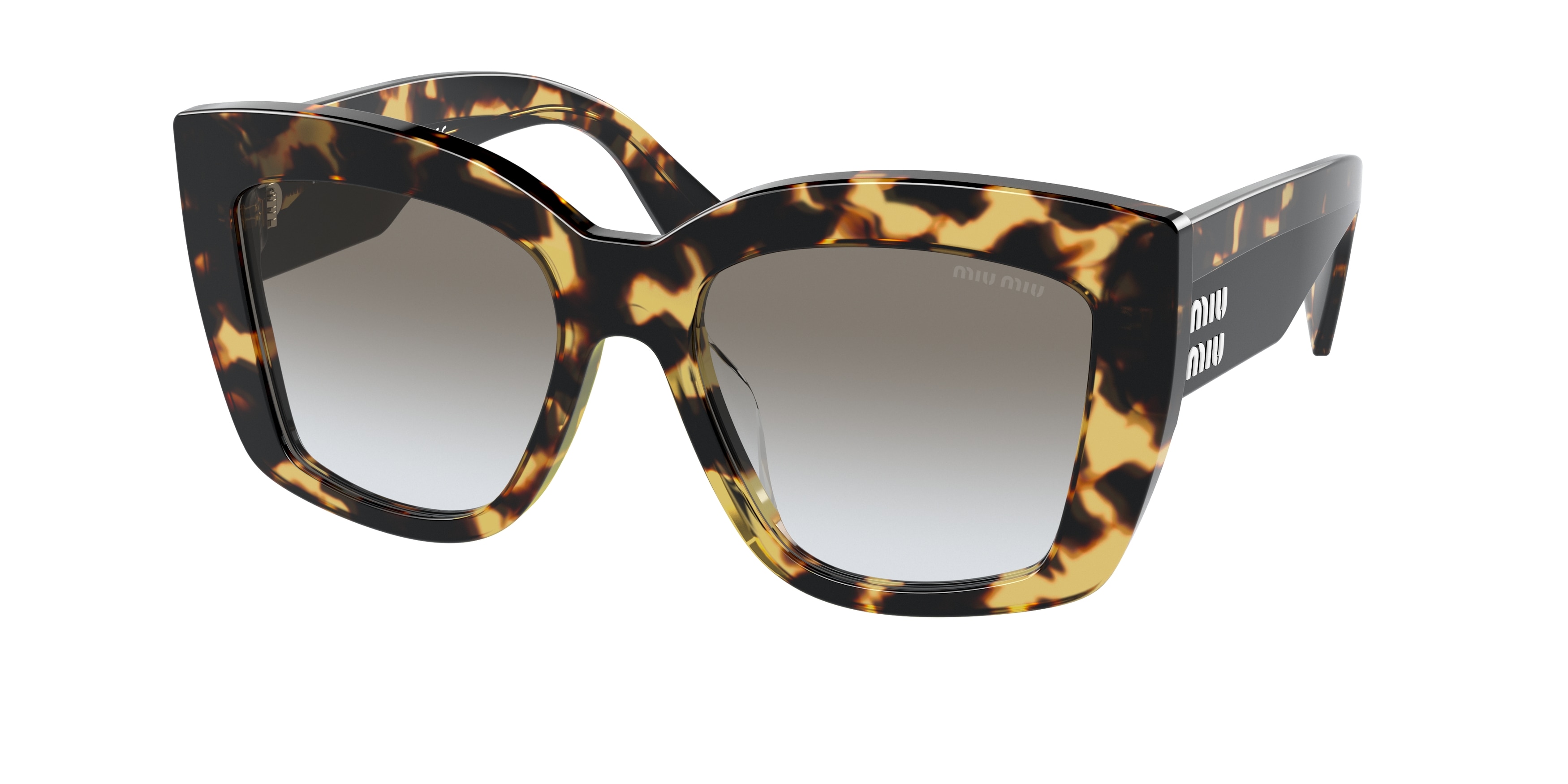 Buy Miu Miu MU 04WS Vau01t Havana Honey prescription Sunglasses