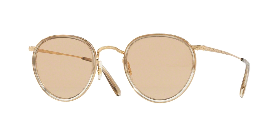 Oliver Peoples Mp 2 Ov1104 5287 Military Vsb 18k Gold Plated Oliver Peoples Mp 2 Ov1104 5287 Military Vsb 18k Gold Plated