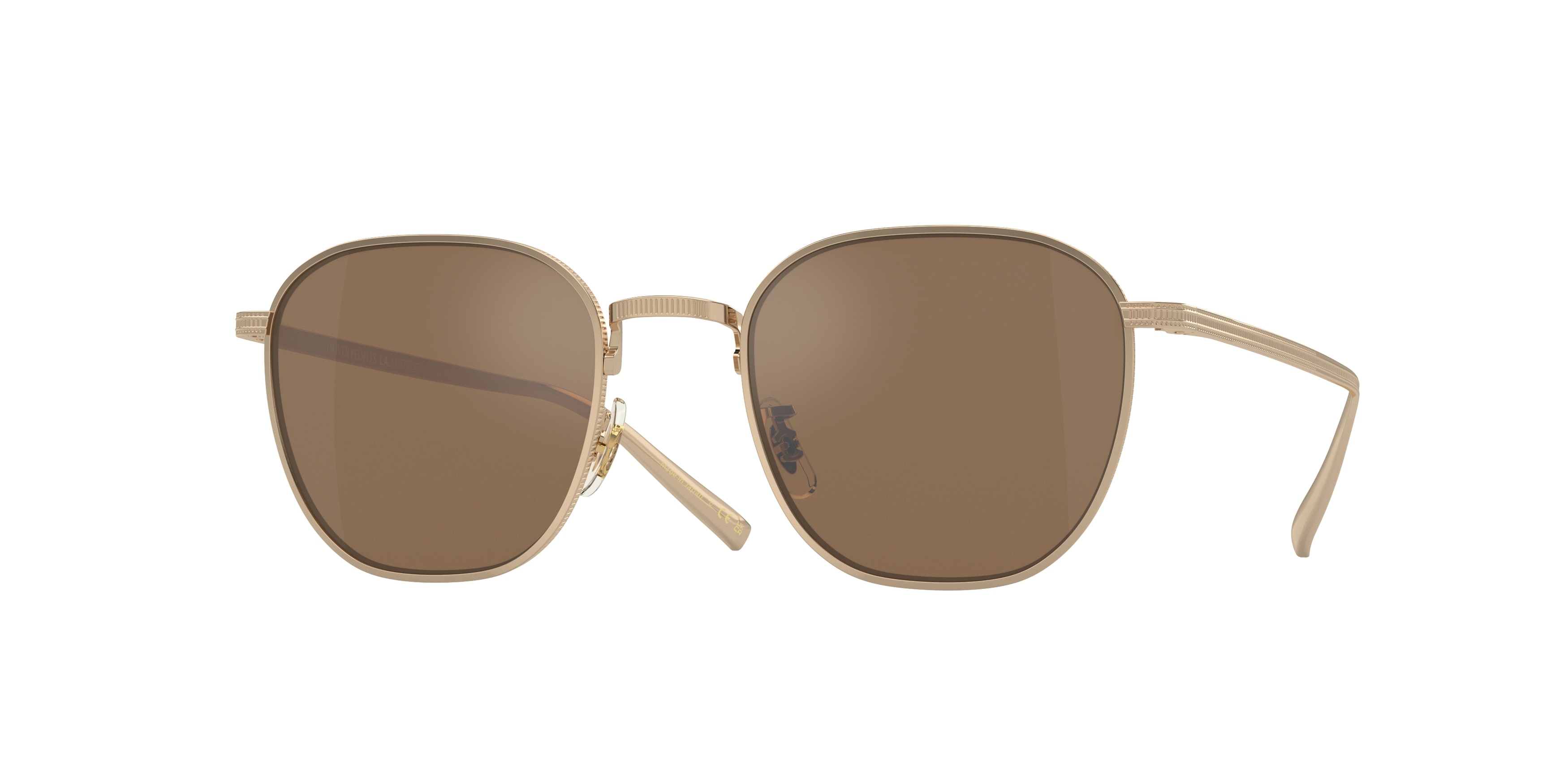 Oliver peoples gold sunglasses clearance