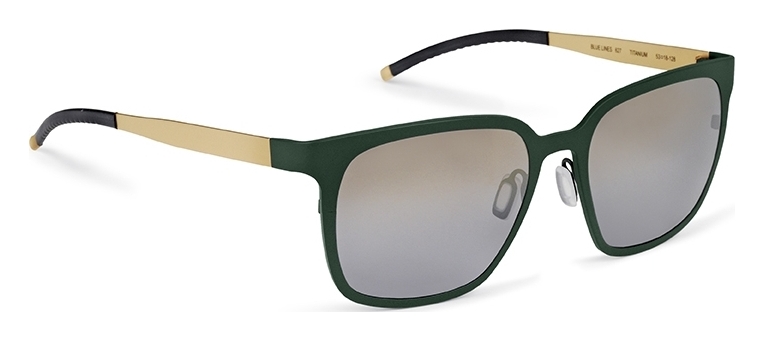 Orgreen Blue Lines 627 Mat Racing Green Sandblasted Gold