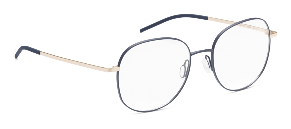 Rose gold top designer glasses