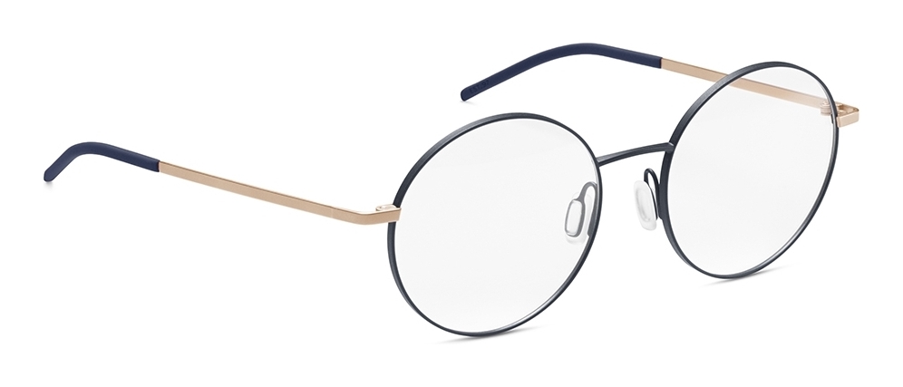 Rose gold sales and black glasses
