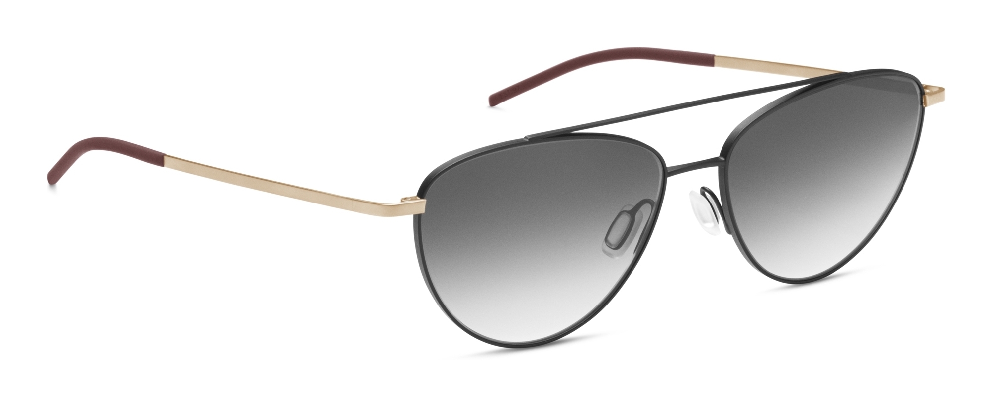 Black and gold designer glasses best sale