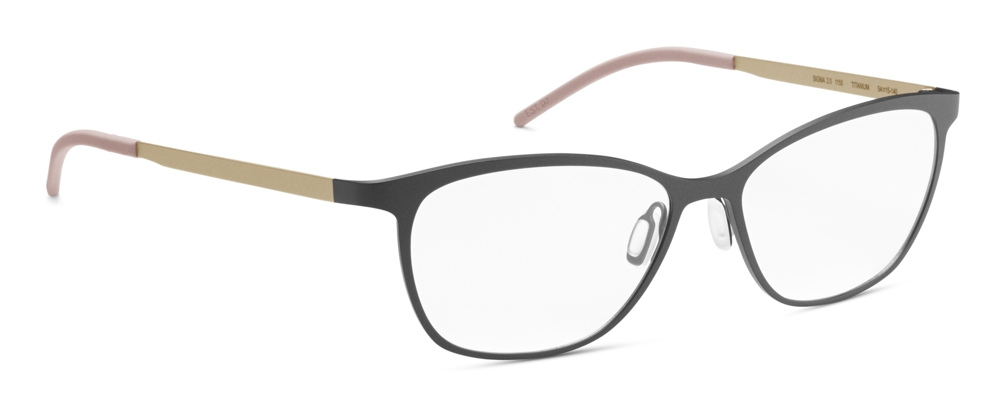 Orgreen Sigma 2.0 1155 Mat Dark Brown Sandblasted White Gold