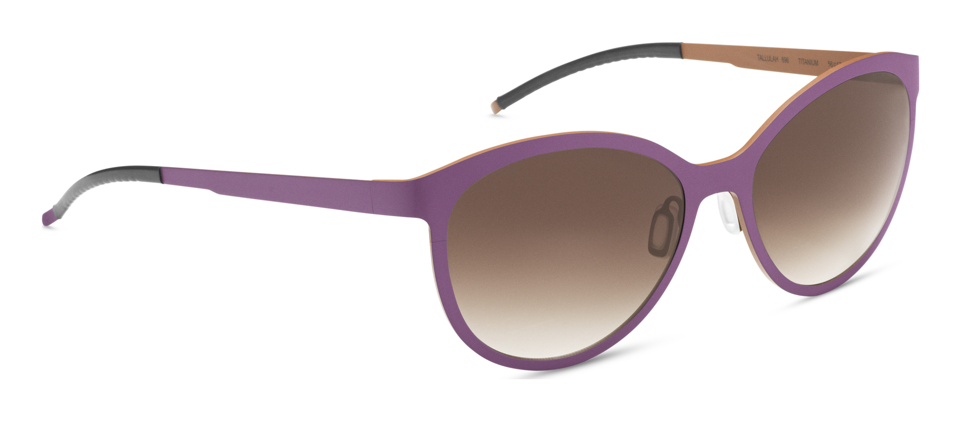 Purple designer glasses hot sale