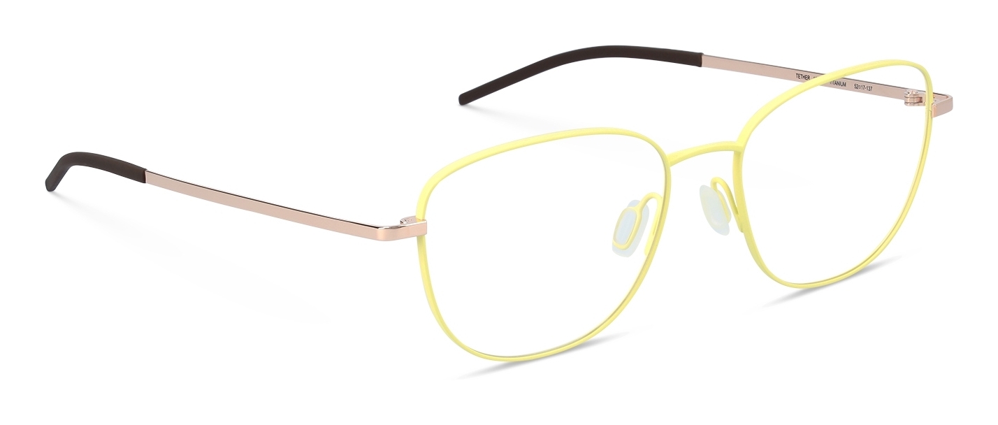 Orgreen Tether 1322 Mat Limelight Yellow Shiny Rose Gold