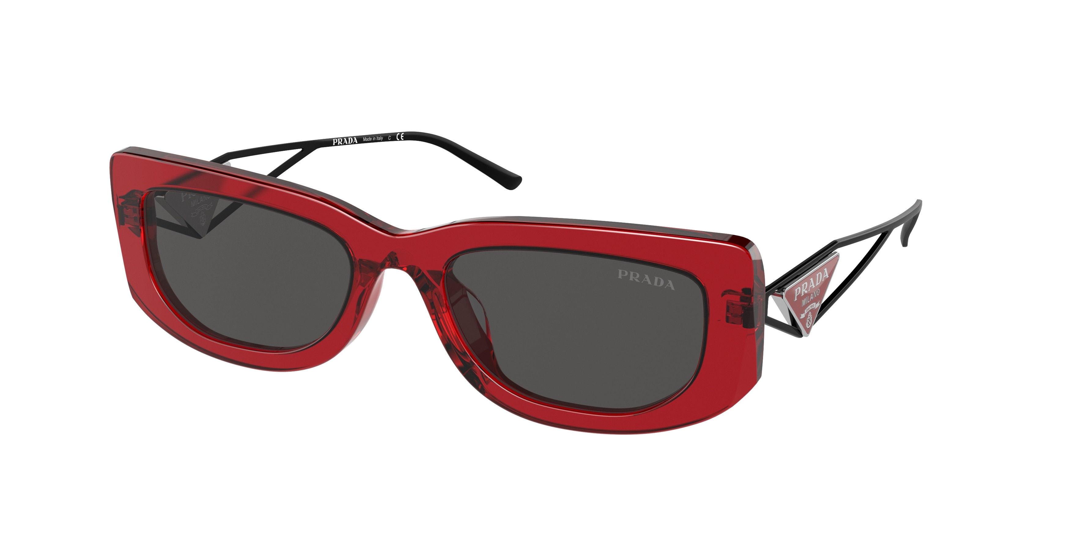 Prada sunglasses outlet red frame