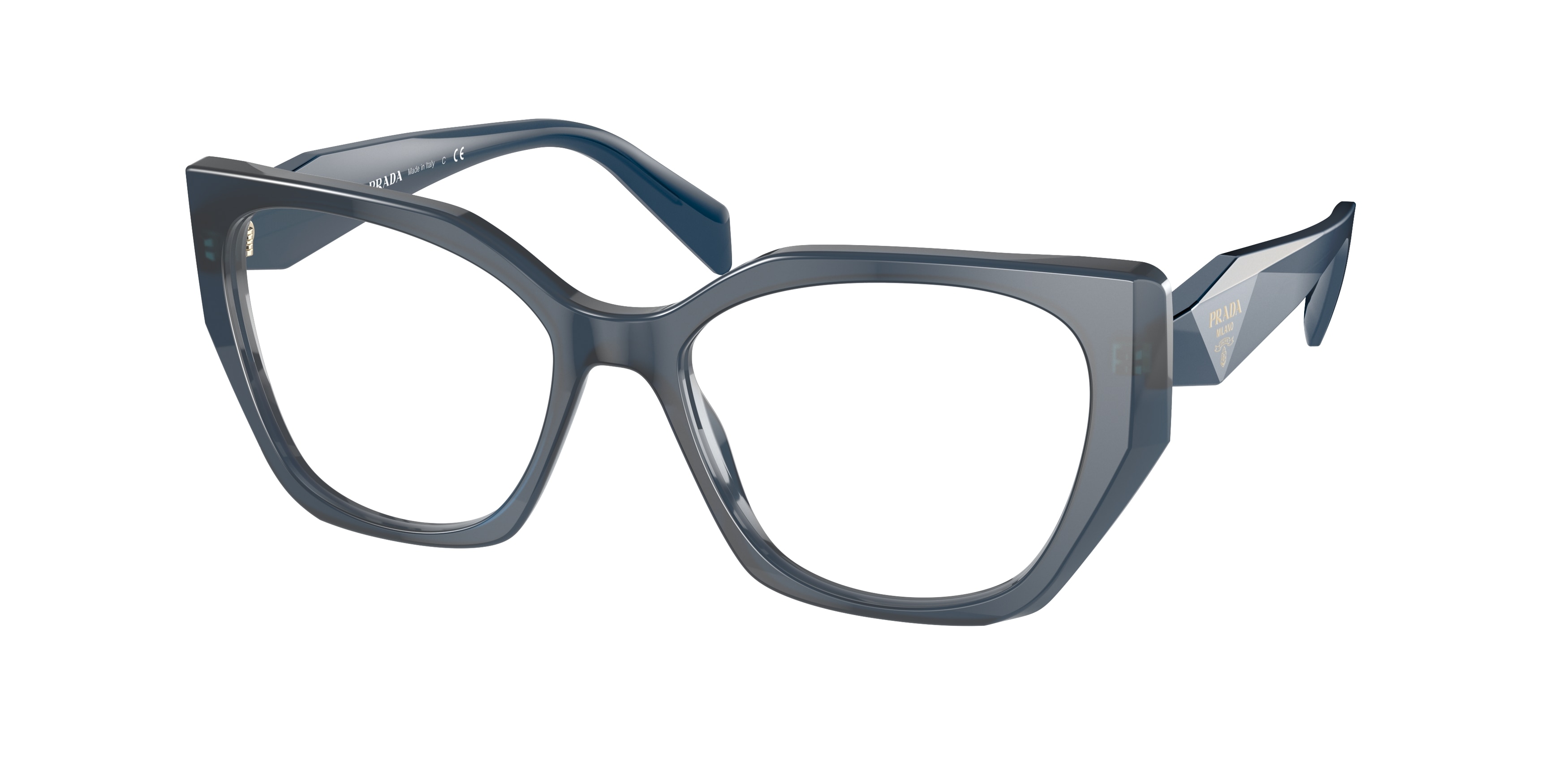 Blue outlet prada glasses