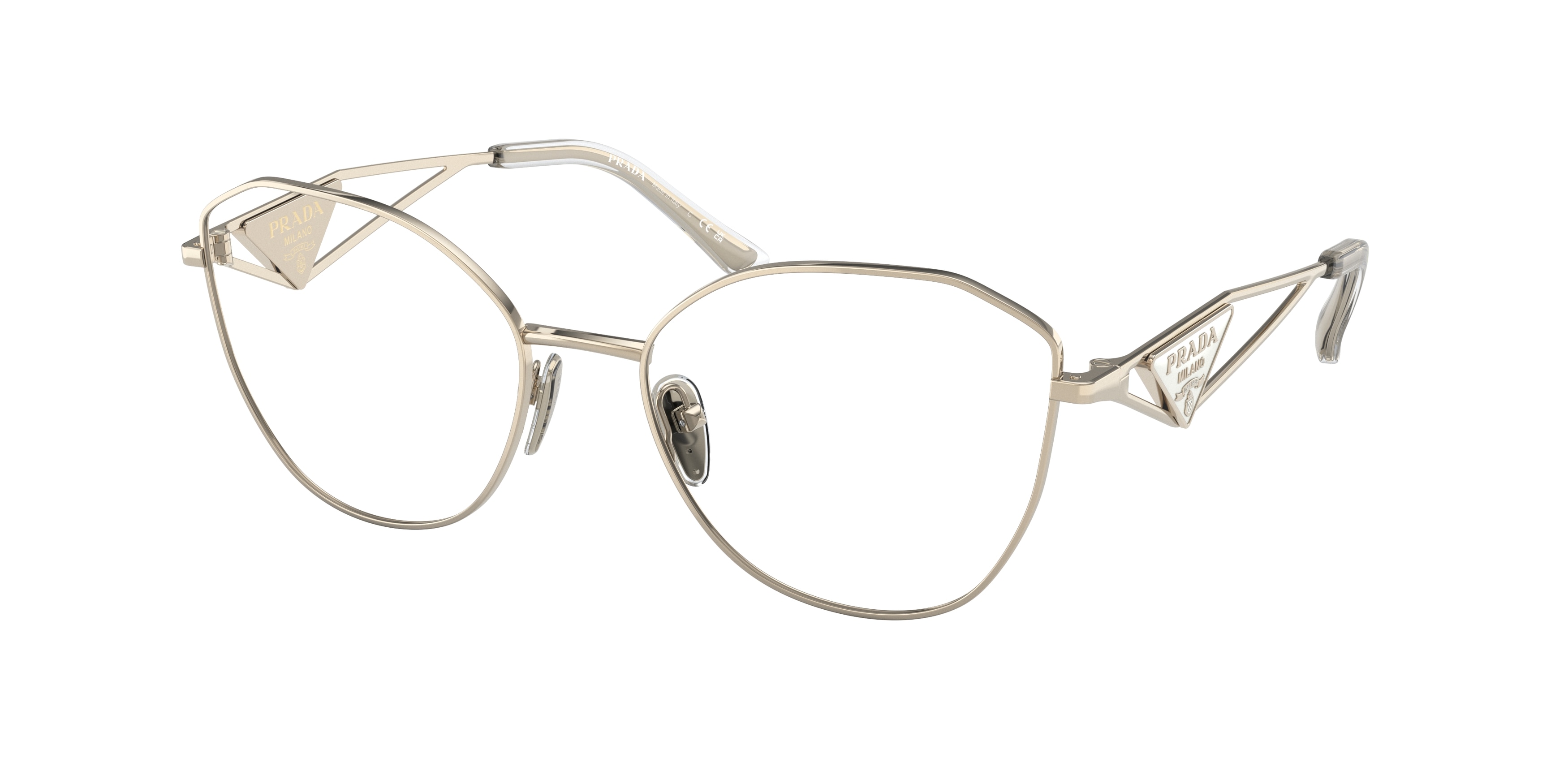 Prada metal eyeglasses 2025