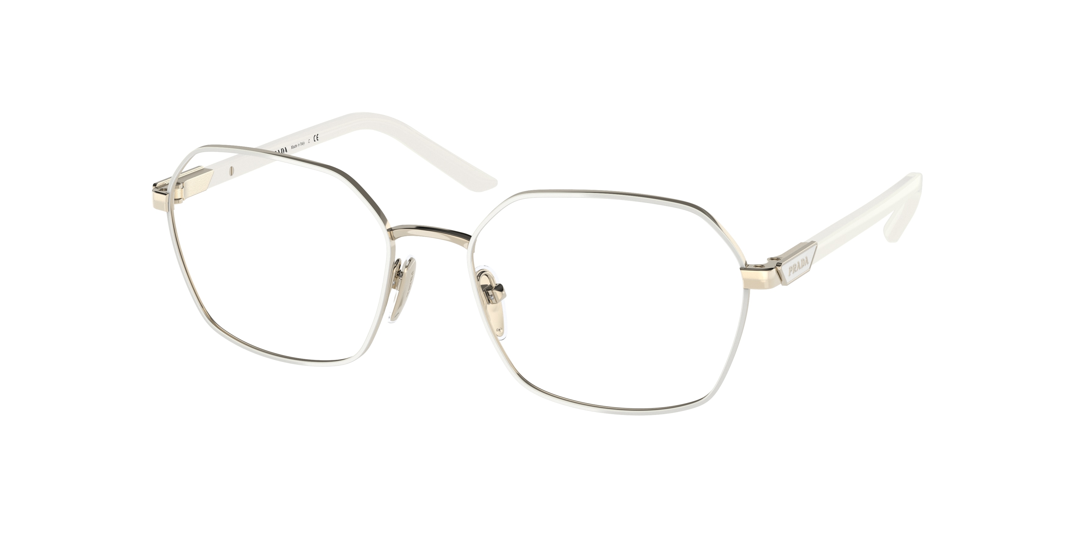 Prada metal sales frame eyeglasses