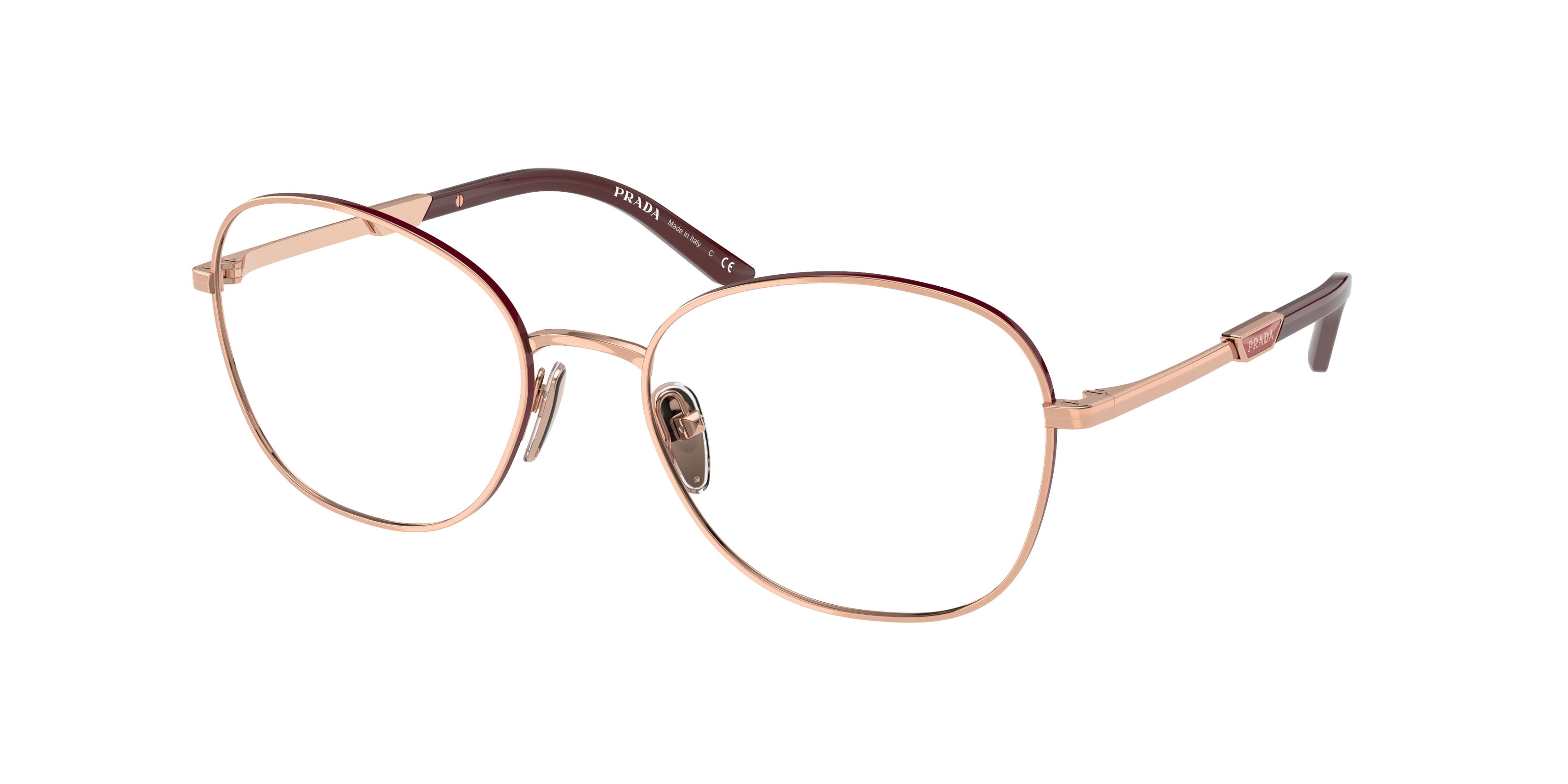 Rose gold prada sunglasses discount