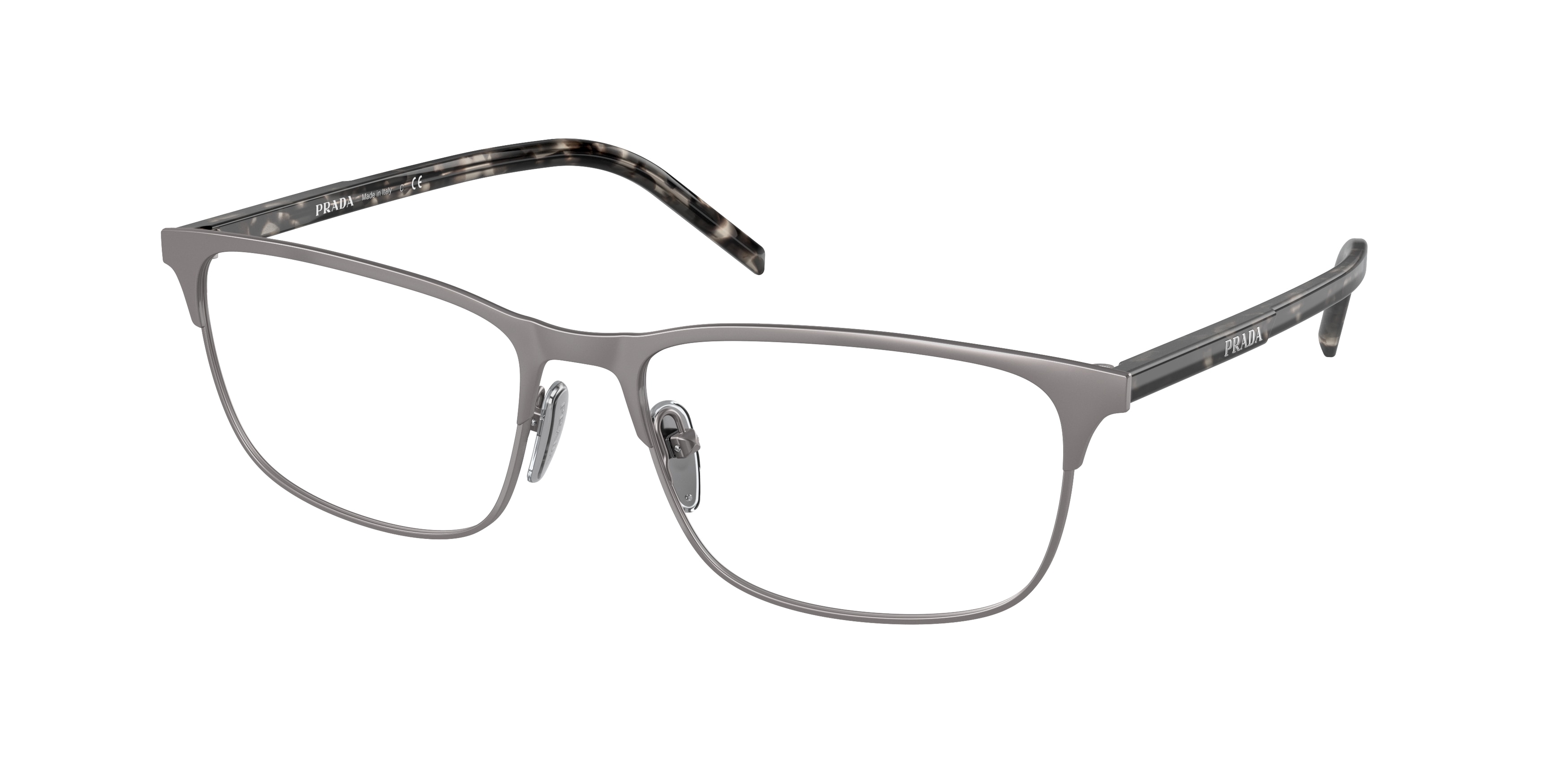 Prada metal eyeglasses hotsell