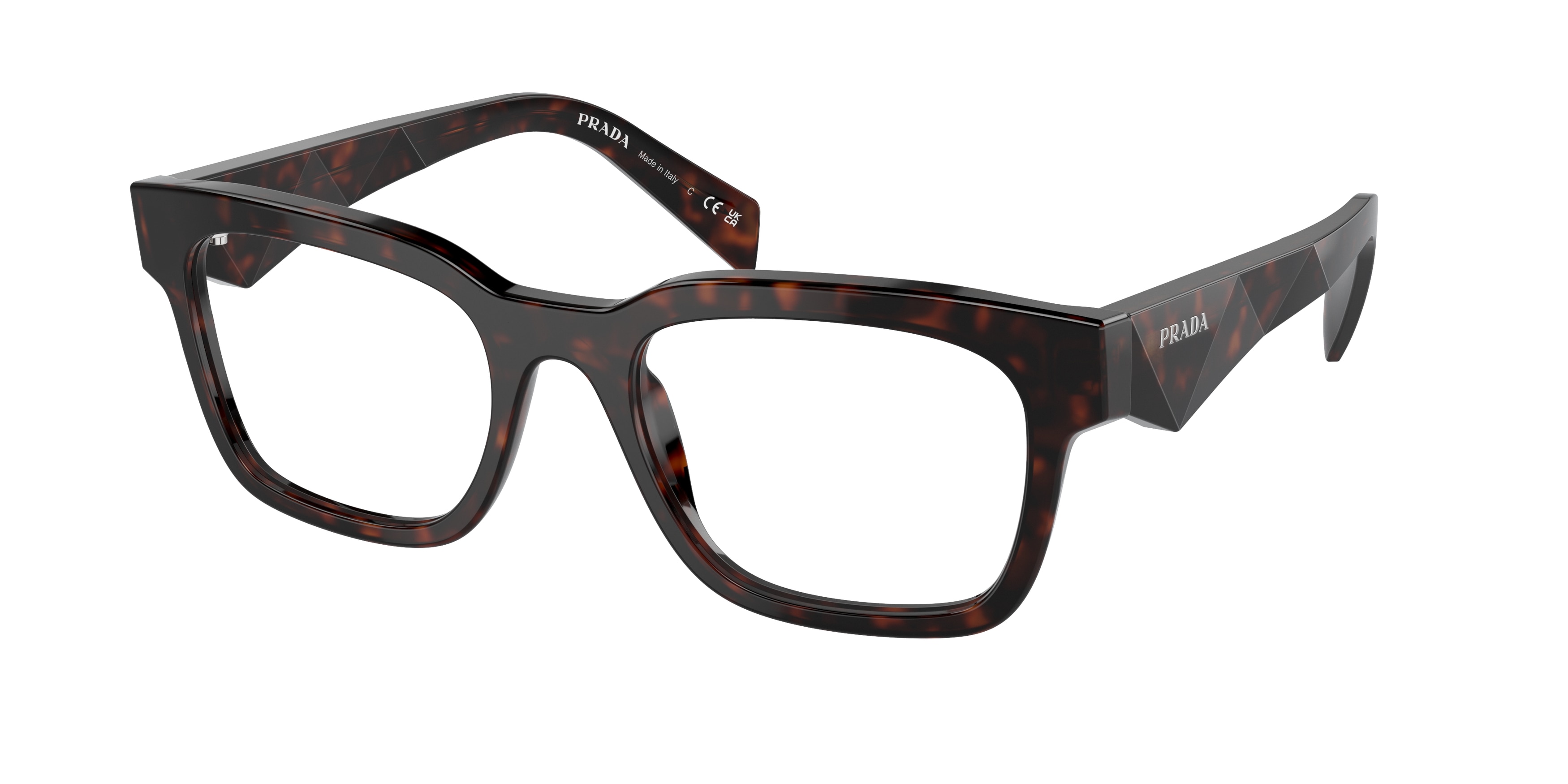 Prada havana glasses shop
