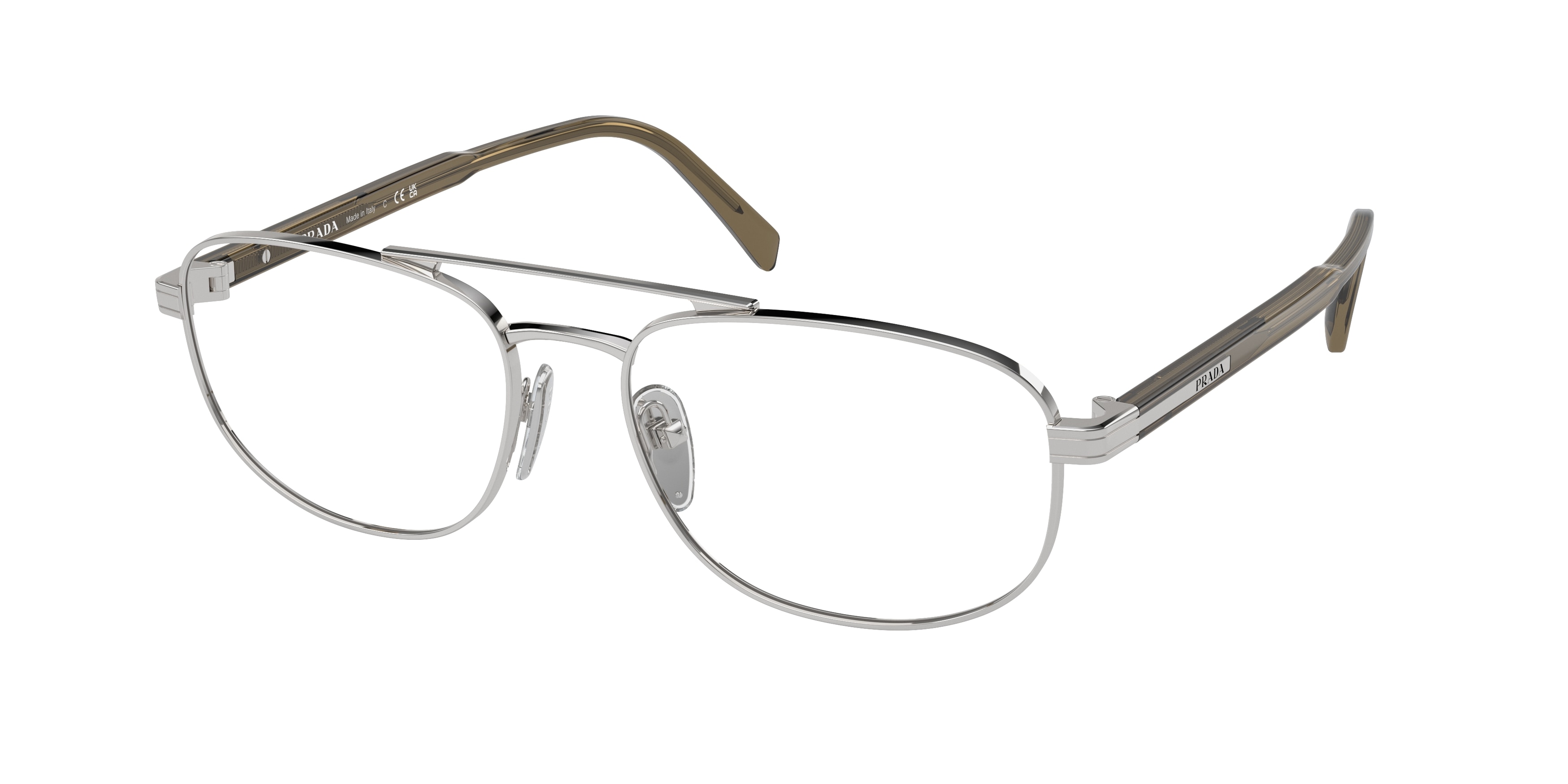 Prada aviator eyeglasses hot sale
