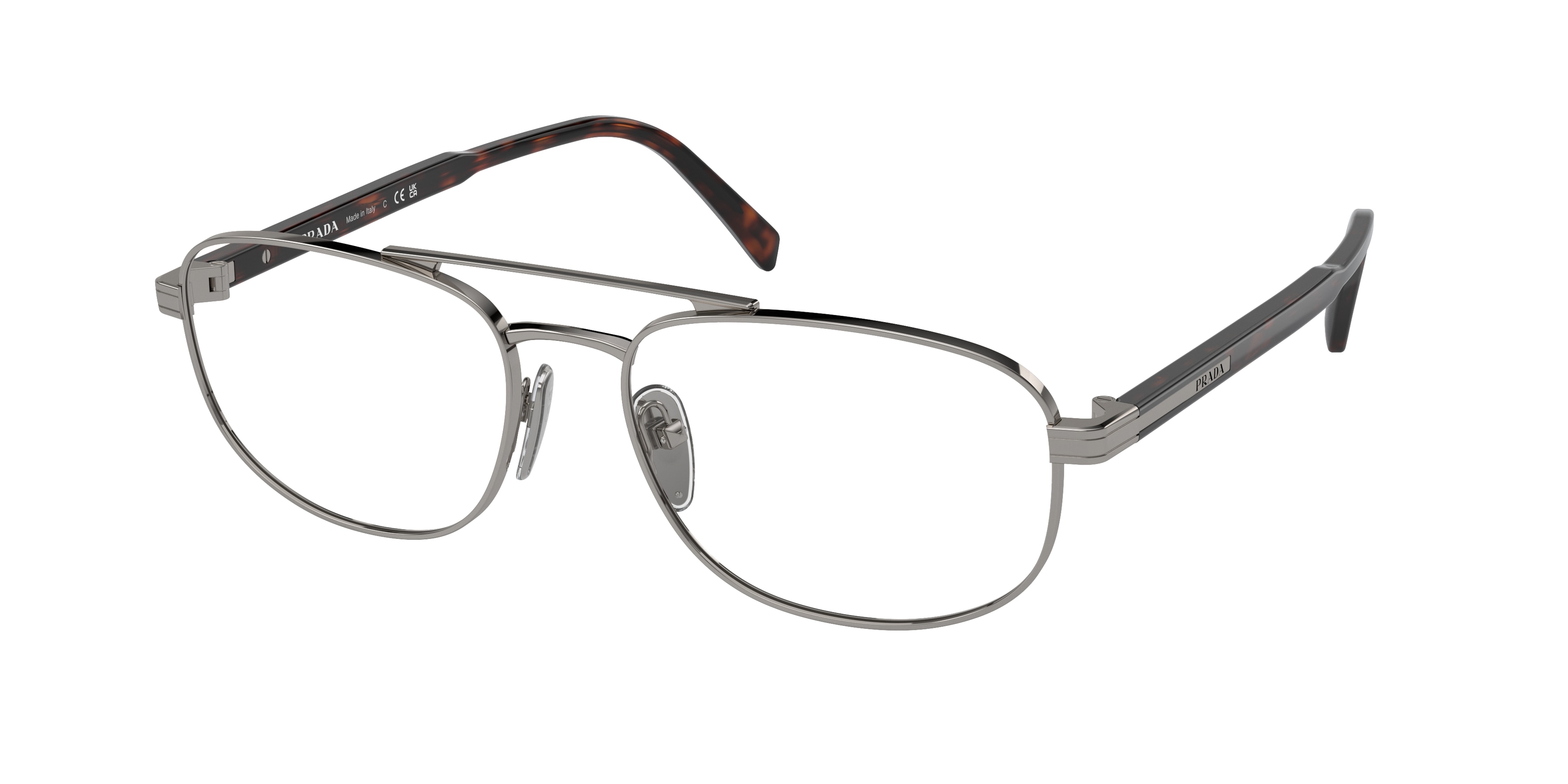 Prada metal eyeglasses store