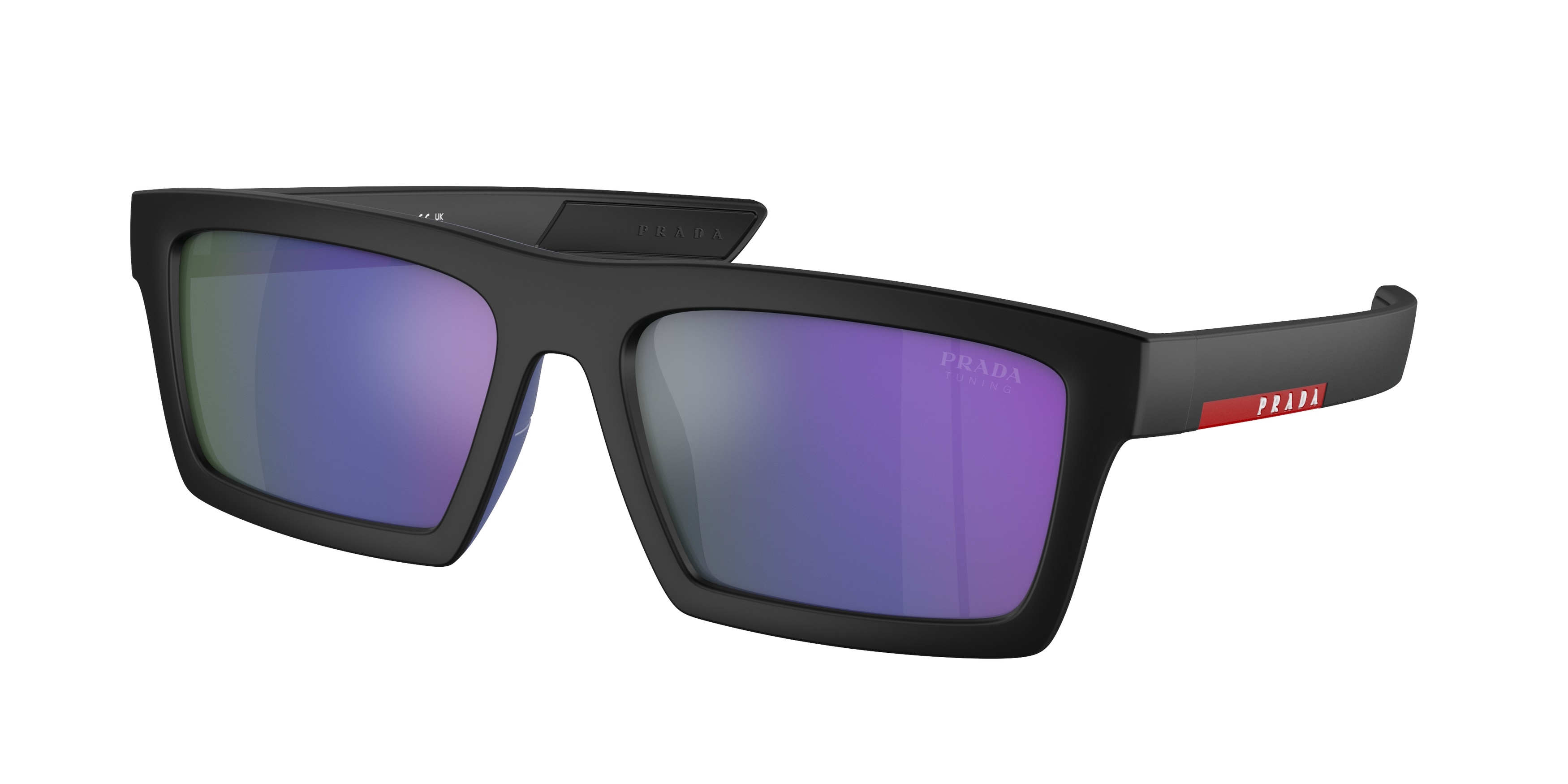 Prada matte black sunglasses top