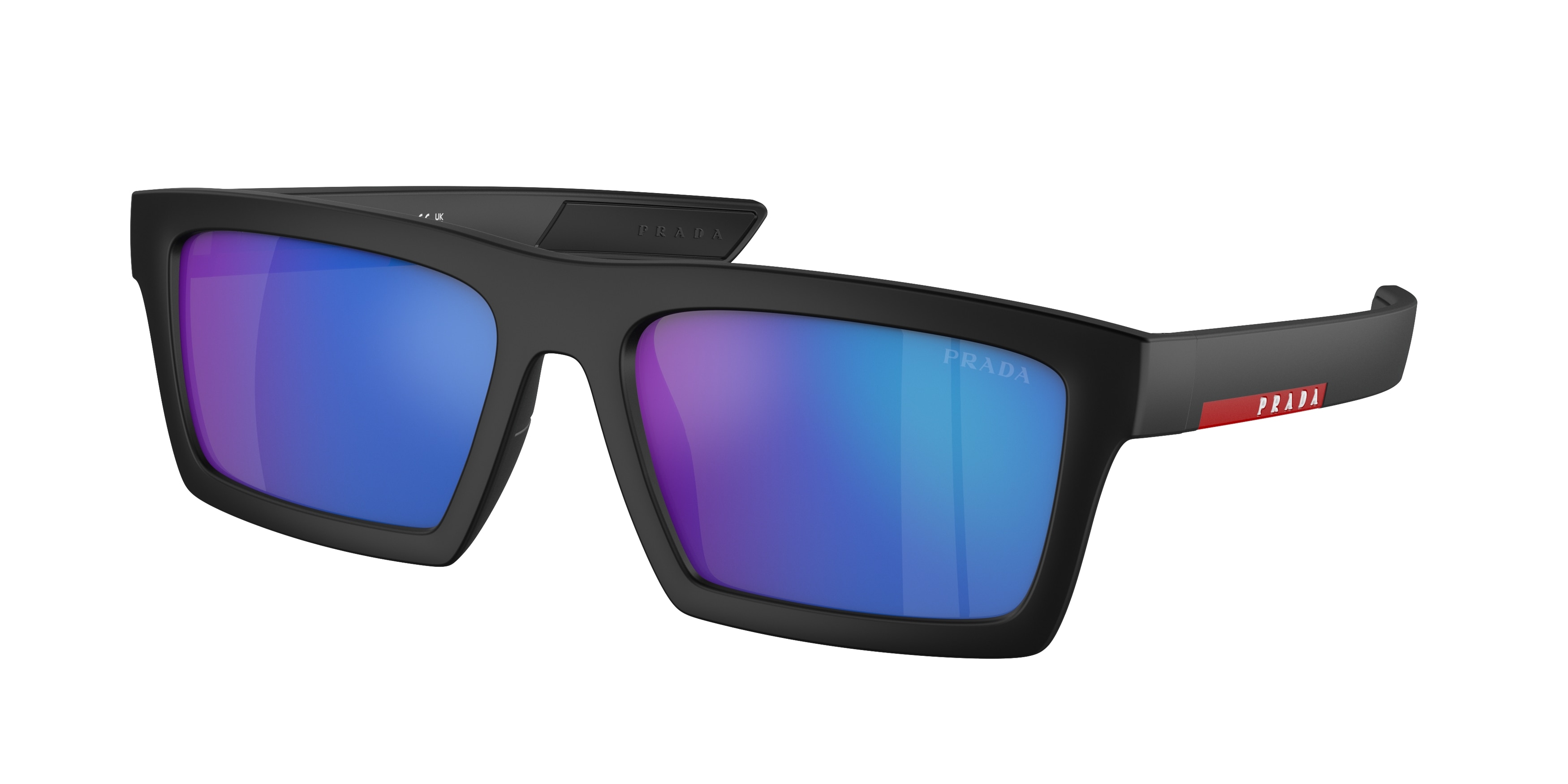Prada sunglasses men blue best sale