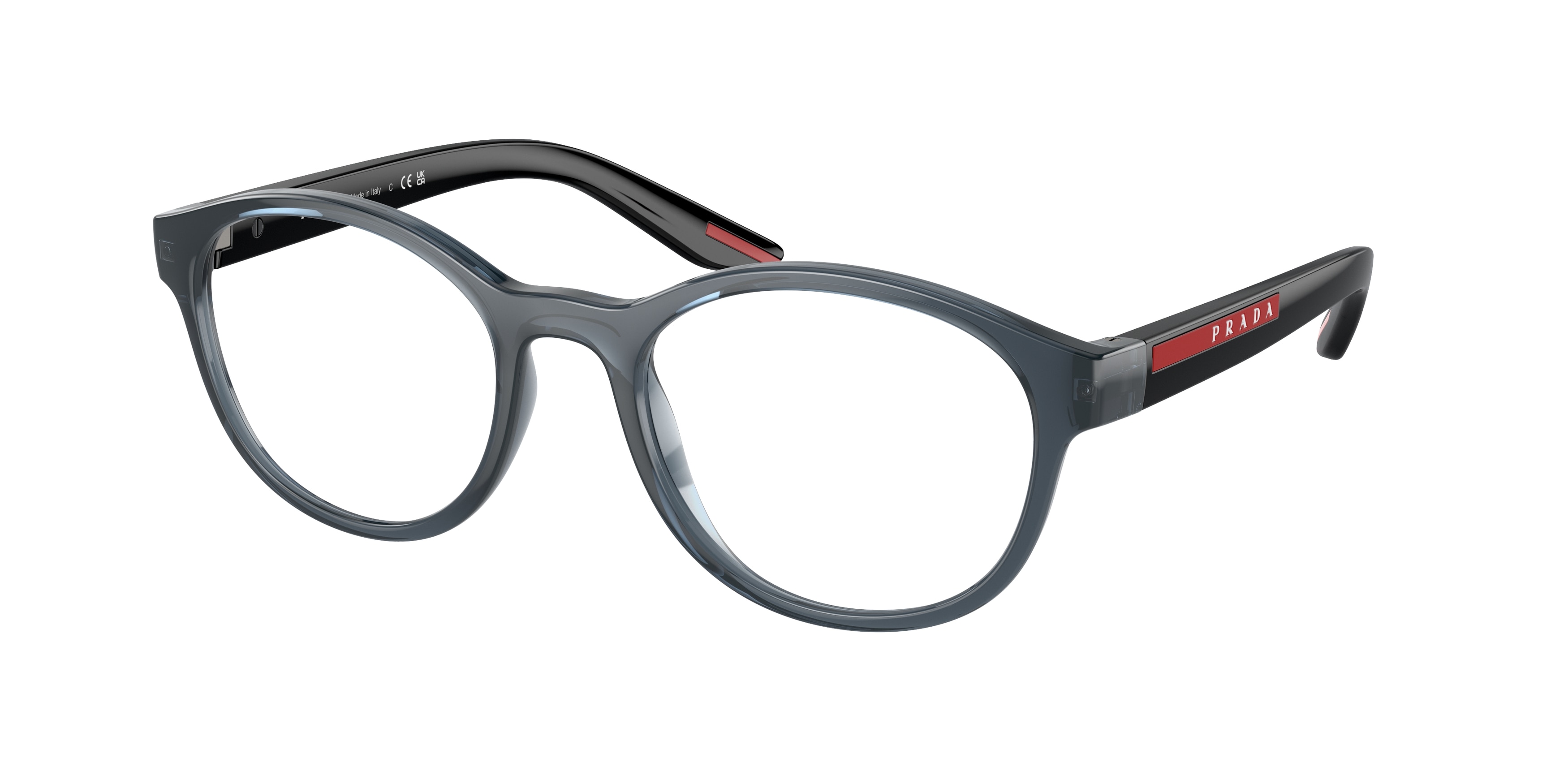 Prada glasses frames blue 2025