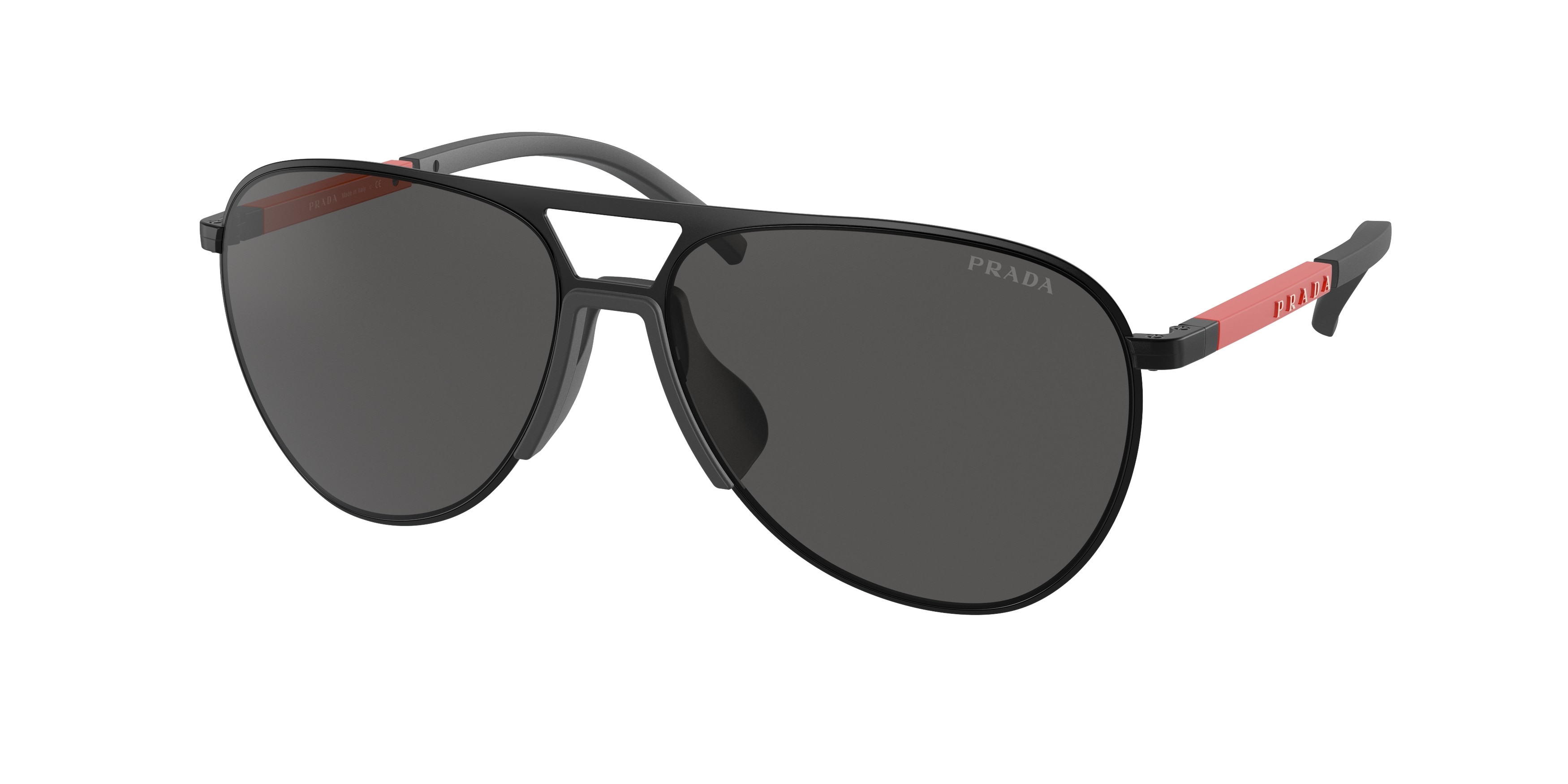 Prada matte shop black sunglasses