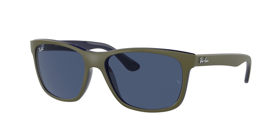 rayban_0rb4181_657080_matte_green_on_blue