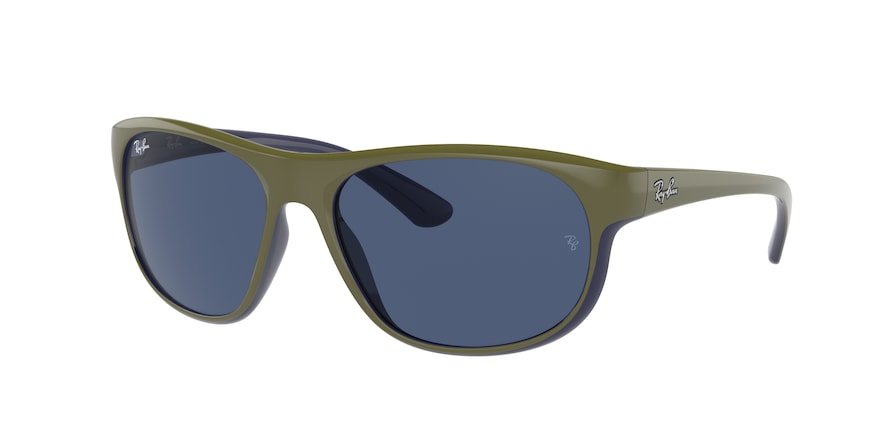 rayban_0rb4351_657080_matte_green_on_blue