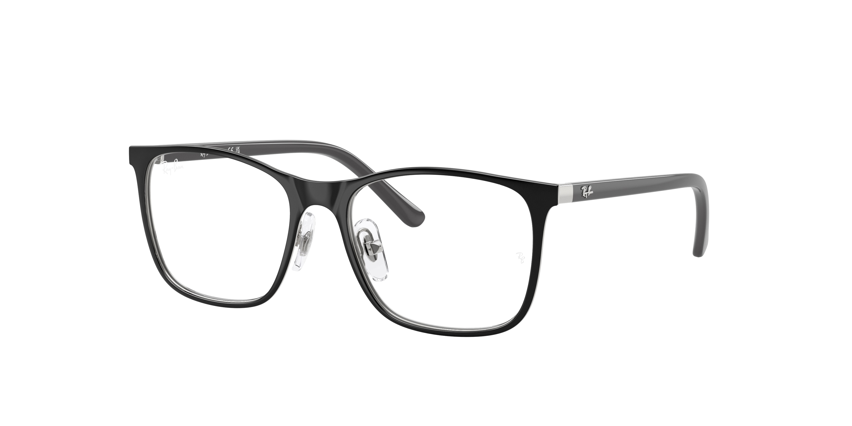 rayban_kids_0ry9551v_4064_black_on_silver