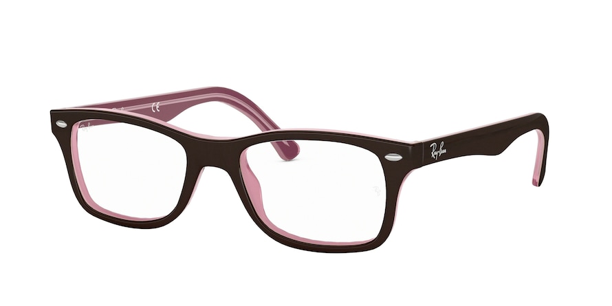 Ray-ban  RX5228 2126 Brown On Opal Pink