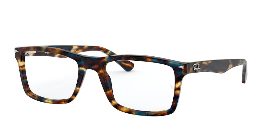 rayban_vista_0rx5287_5711_spotted_blue_brown_yellow