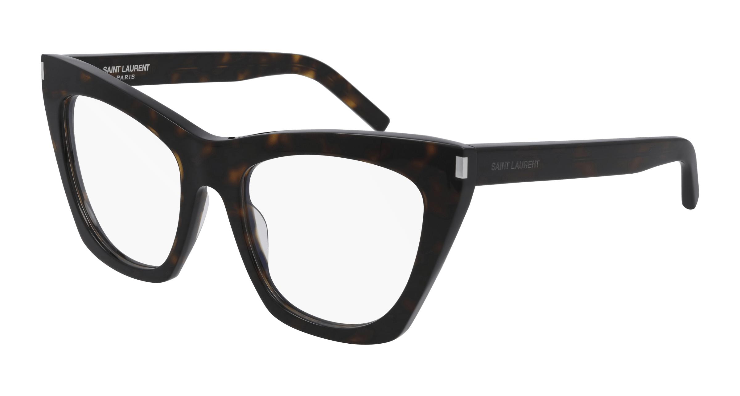 Buy Saint Laurent Sl 214 Kate Opt 002 Havana 002 prescription Glasses