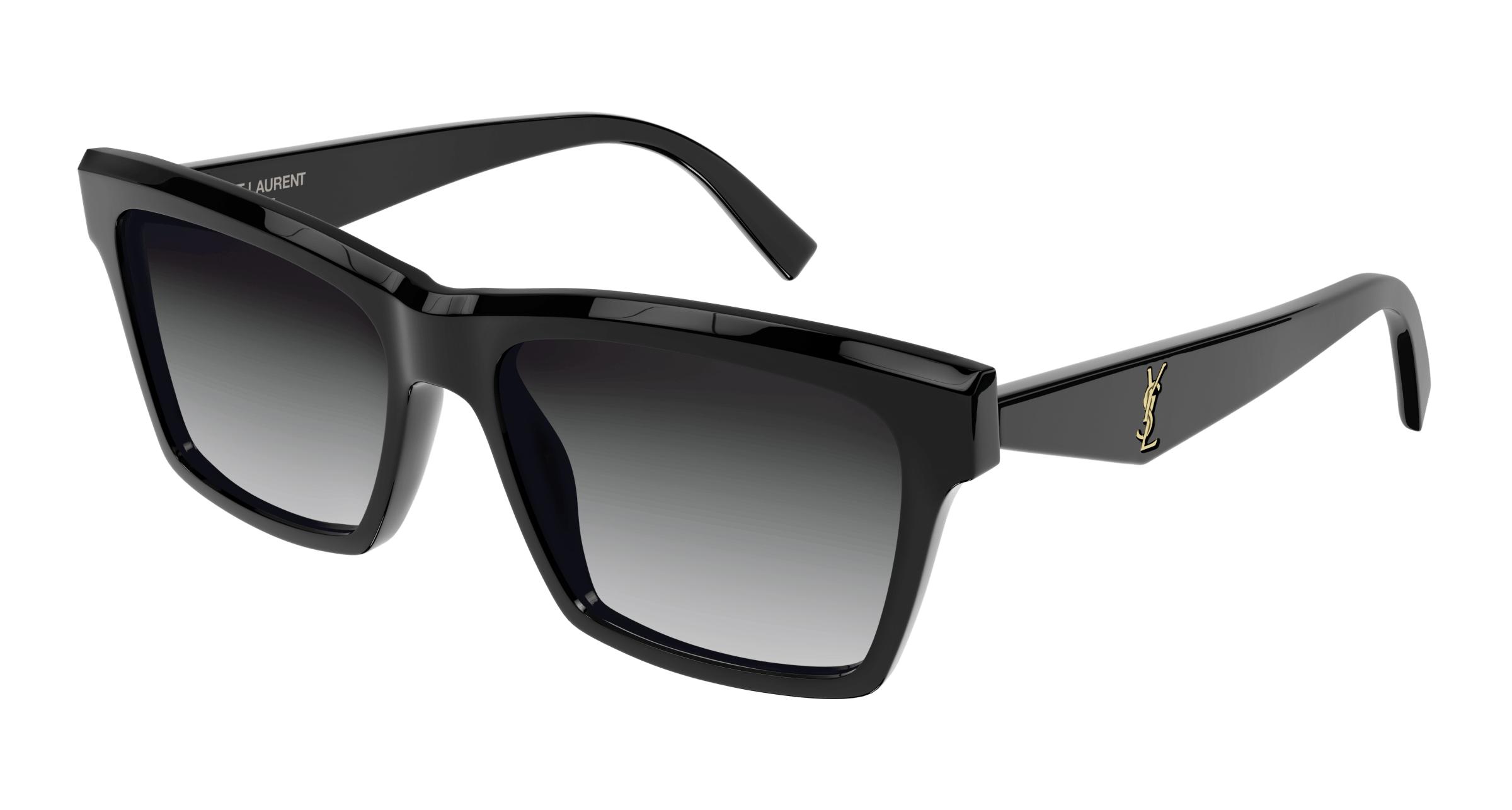 Buy Saint Laurent Sl M104 001 Black 001 prescription Sunglasses
