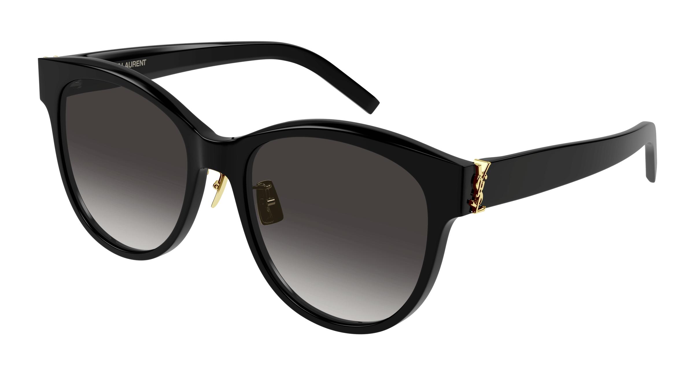 Buy Saint Laurent Sl M107/k 004 Black (004) prescription Sunglasses