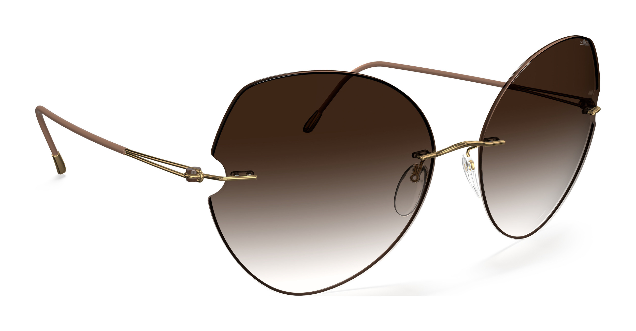 Silhouette Fisher Island (8182) Rimless Shades